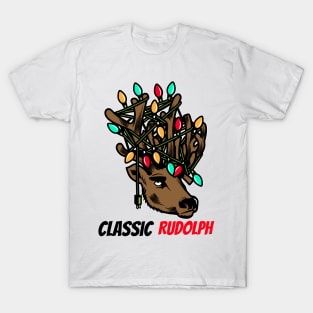 The Classic Rudolph Christmas Holiday T-Shirt